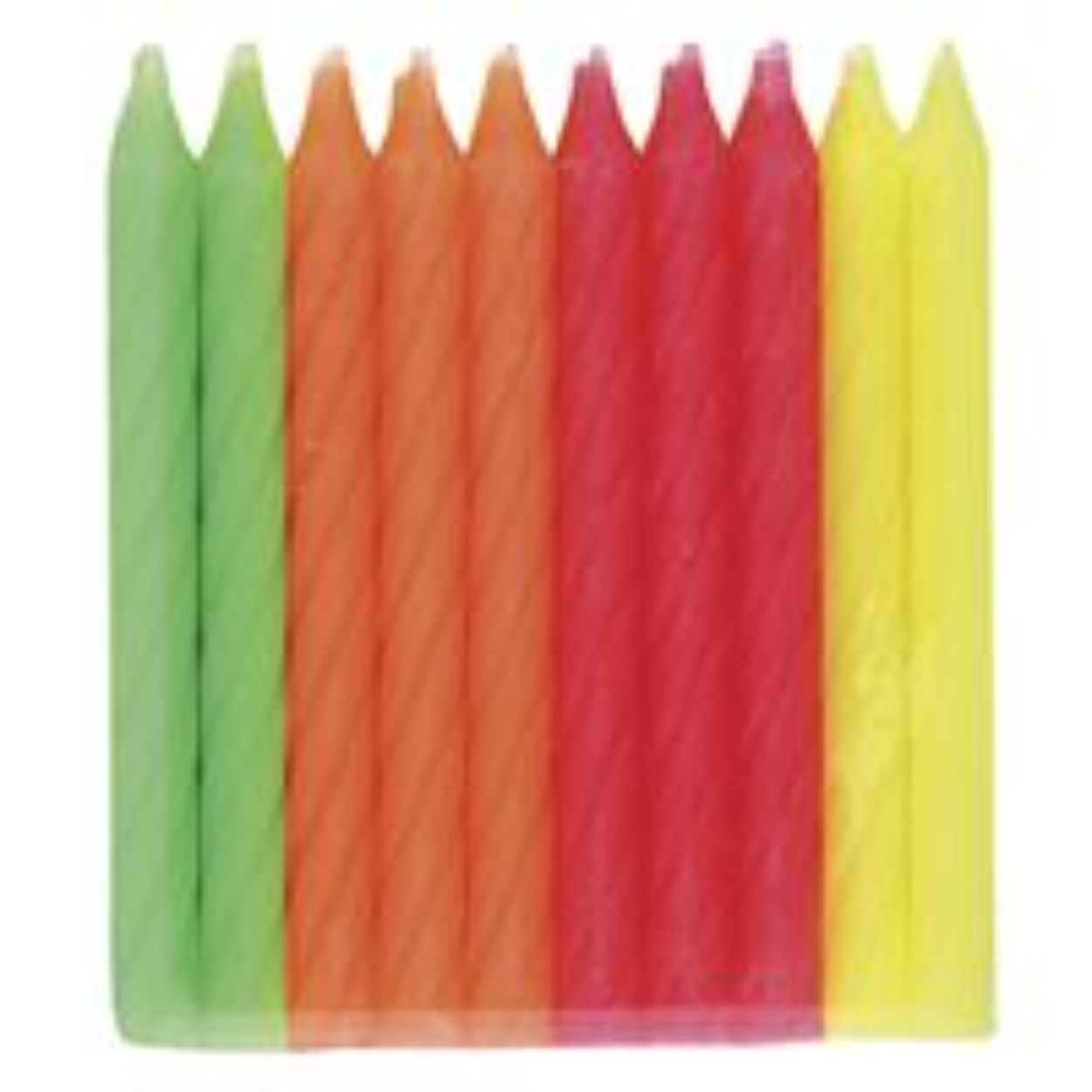 65921860_344_200x200.jpg Neon Multi Candle 20ct. - Image 1