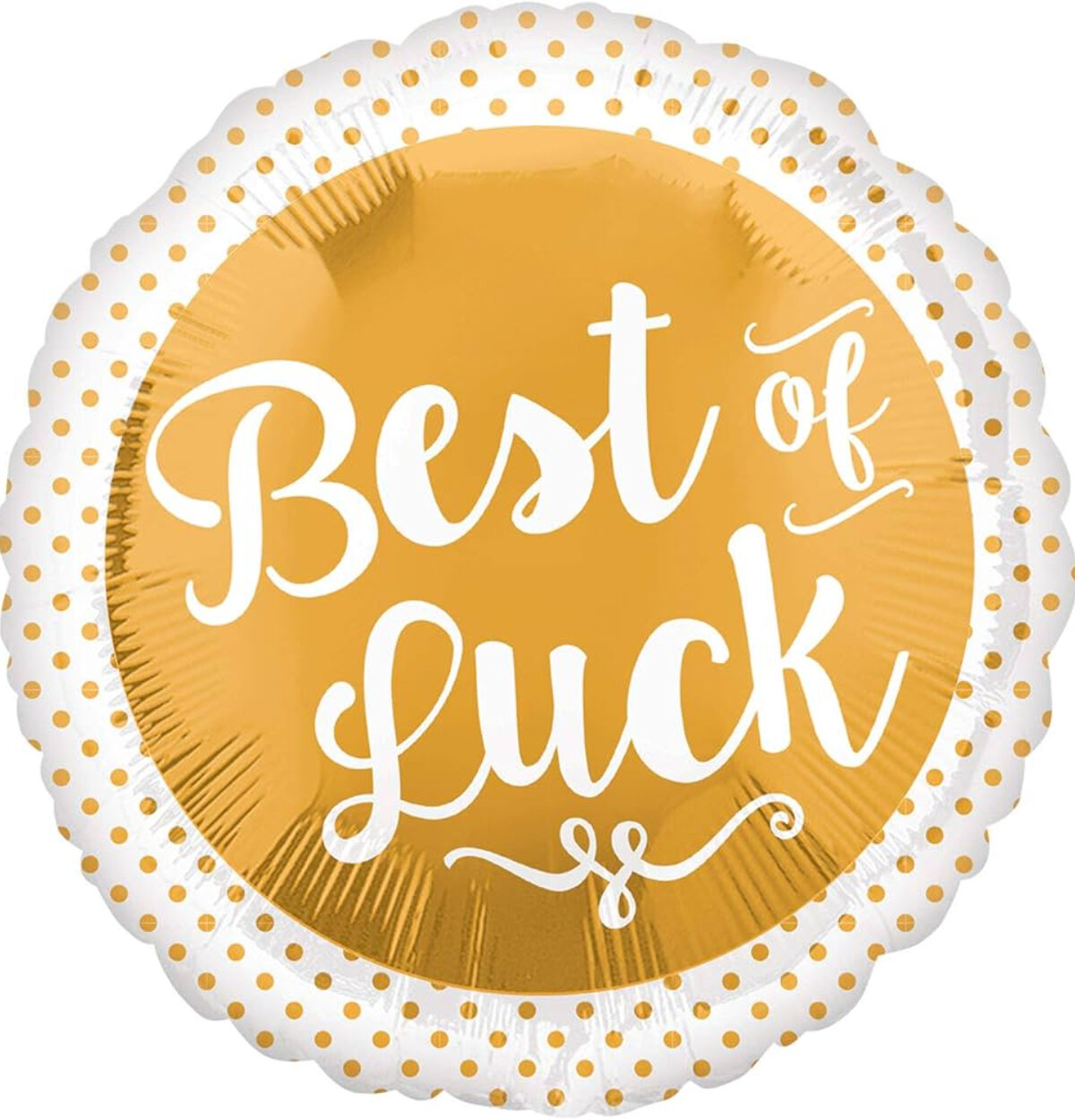 18" Best of Luck Balloon #385