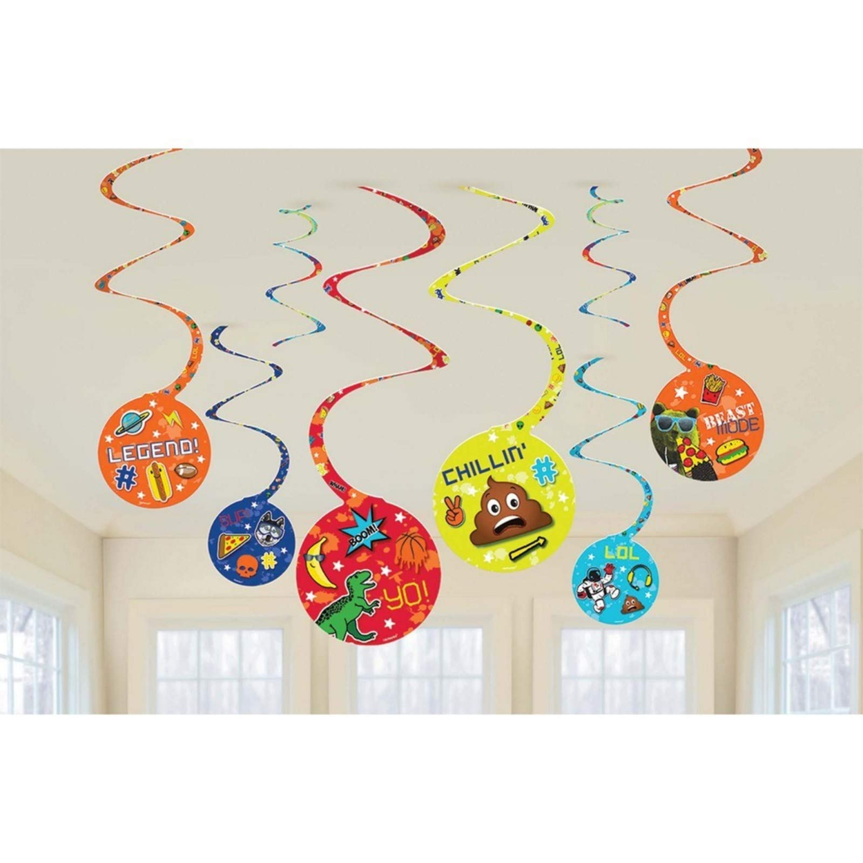 71ExSa4zmRL-1.jpg Epic Party Spiral Decorations - Image 1