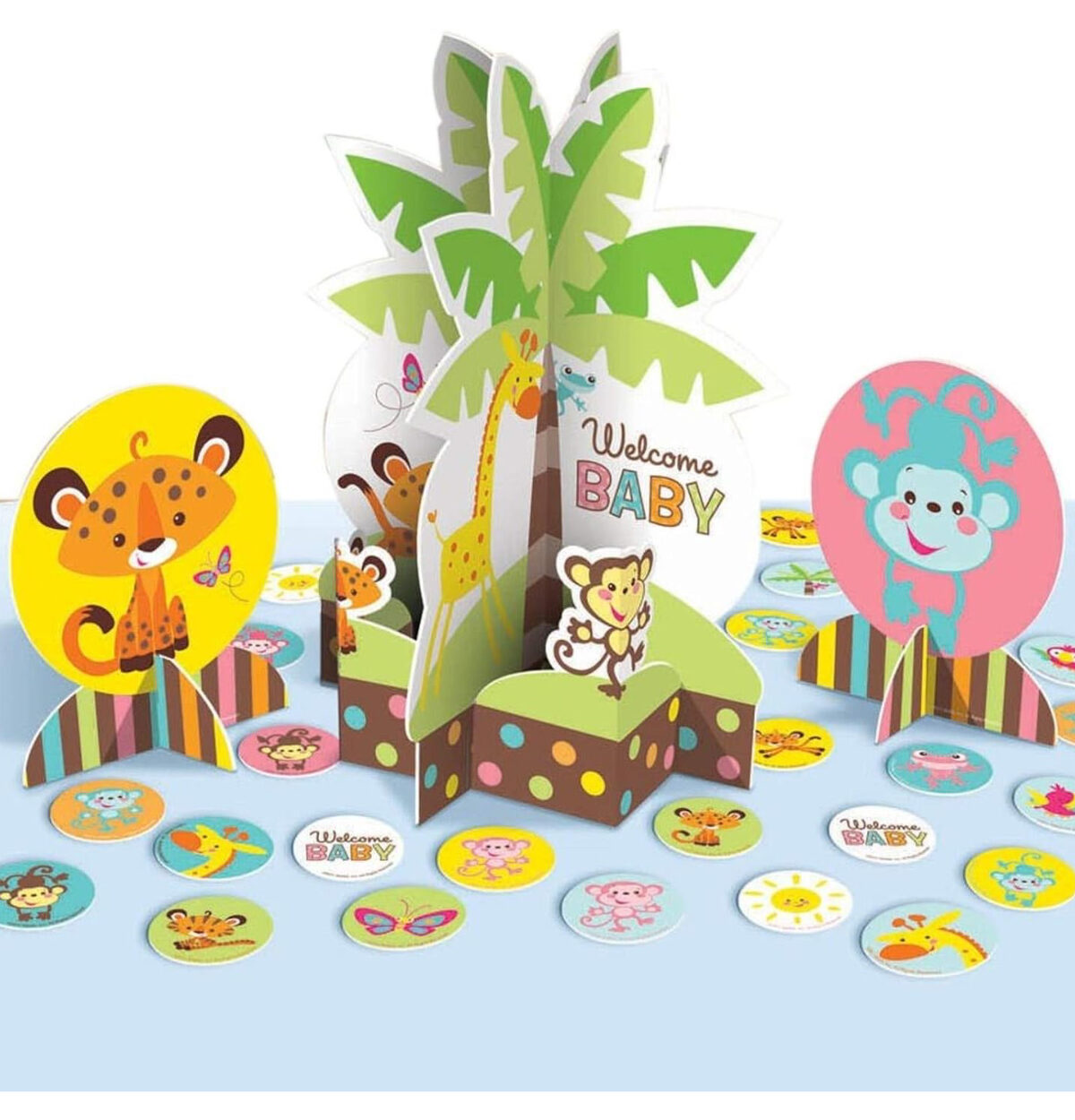 Baby Jungle Table Decorating Kit