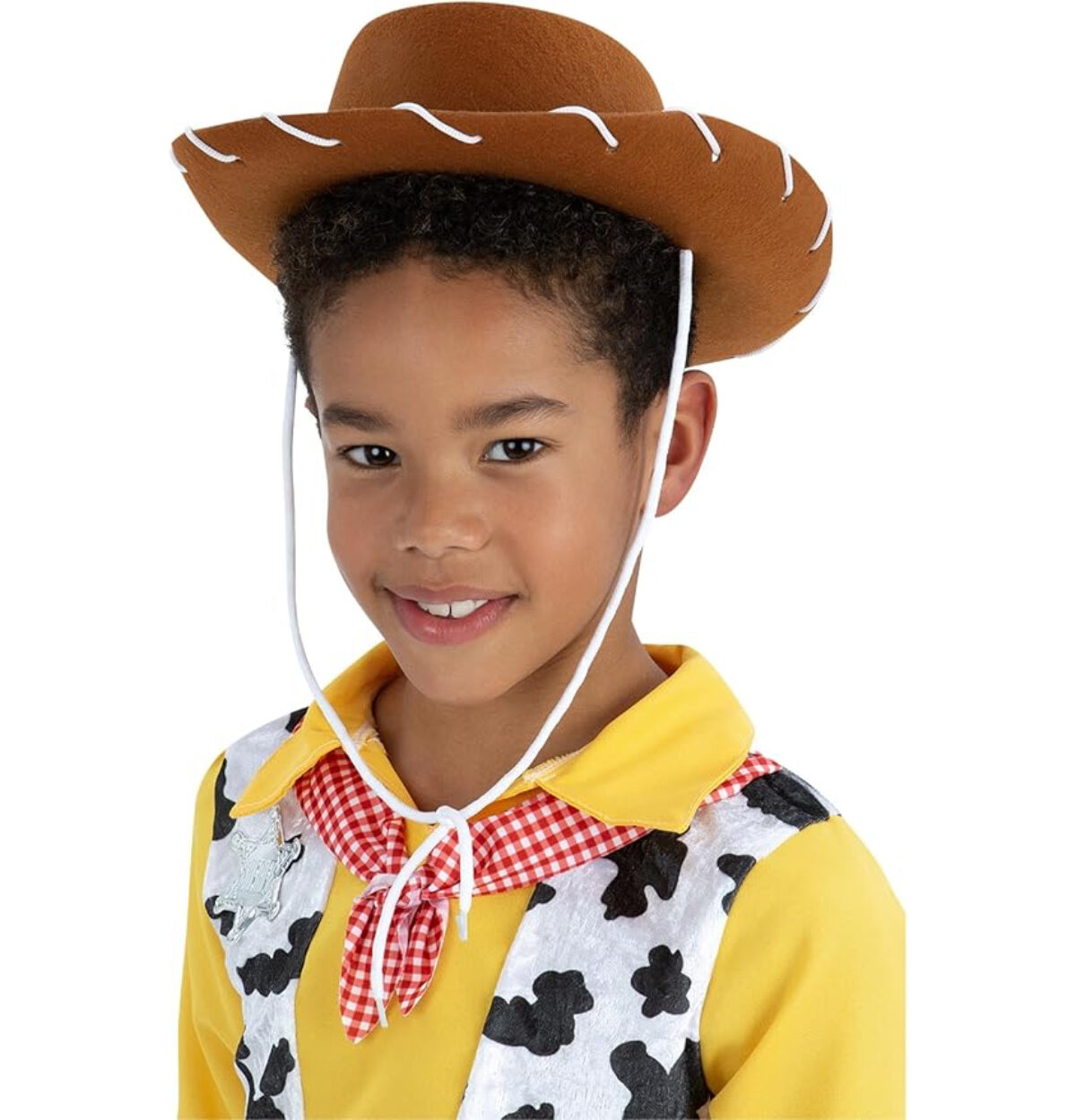 Smiffy's Cowboy Stitched Child Hat, Brown