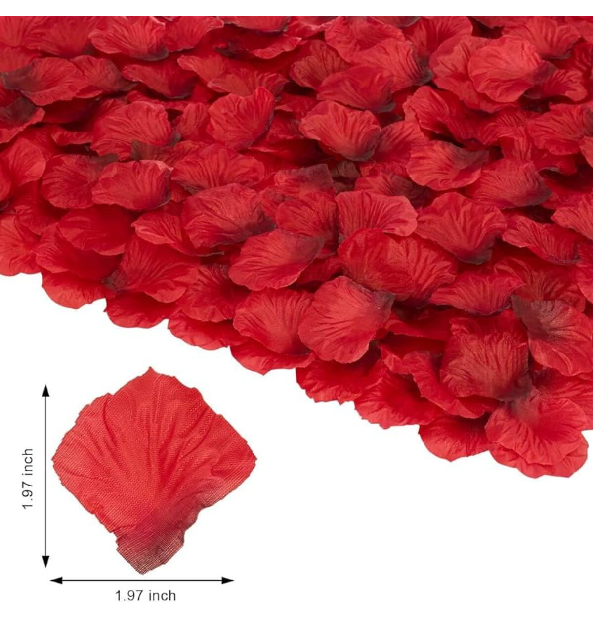 Red Rose Petals 2000pcs per pack