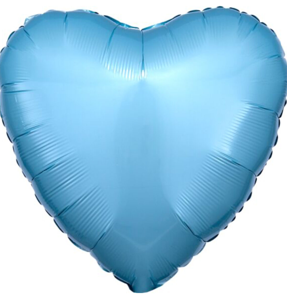 18" Baby Blue Heart Balloon