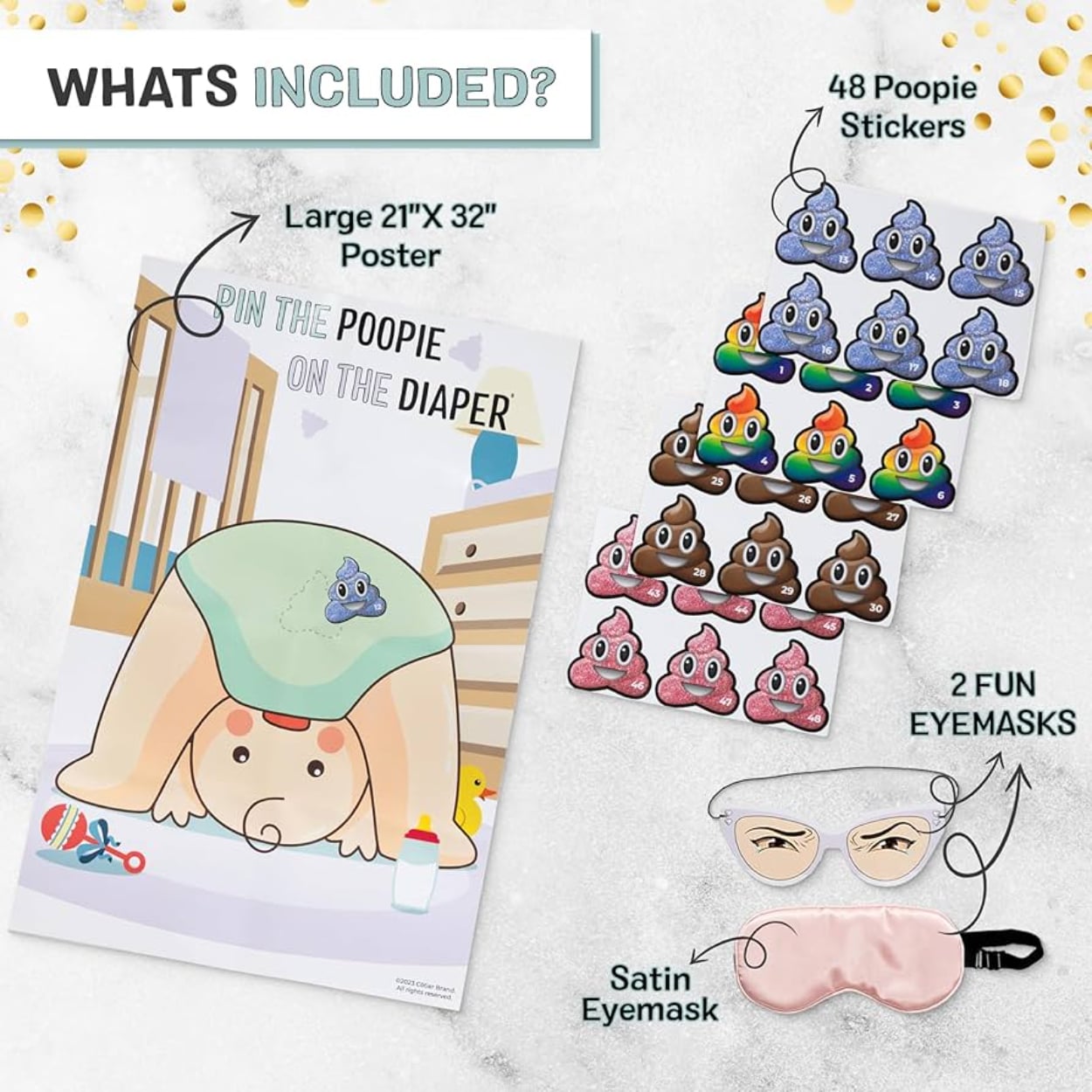 81rX4DqJosL-_AC_UF894-1000_QL80_-1.jpg Pin the Poopie on the Diaper - Image 1