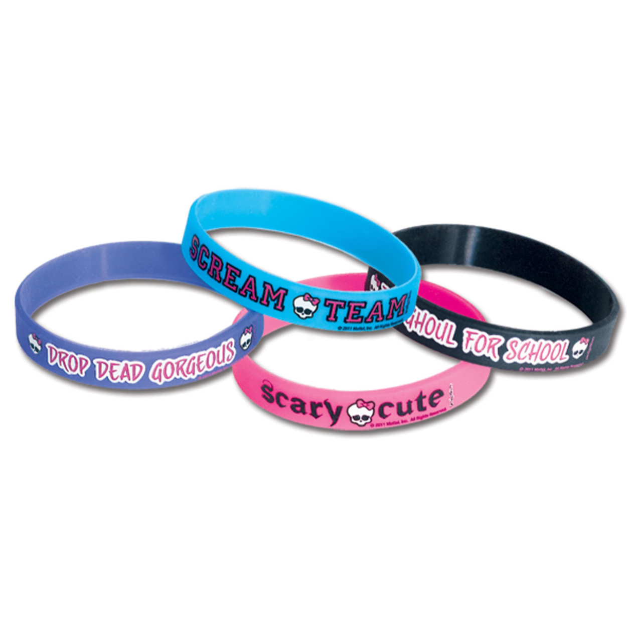 84831__23227-2.jpg Monster Hight Rubber Bracelet Favor - Image 1