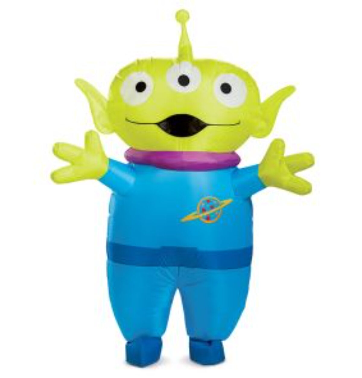 ALIEN INFLATABLE ADULT ONE SIZE COSTUME