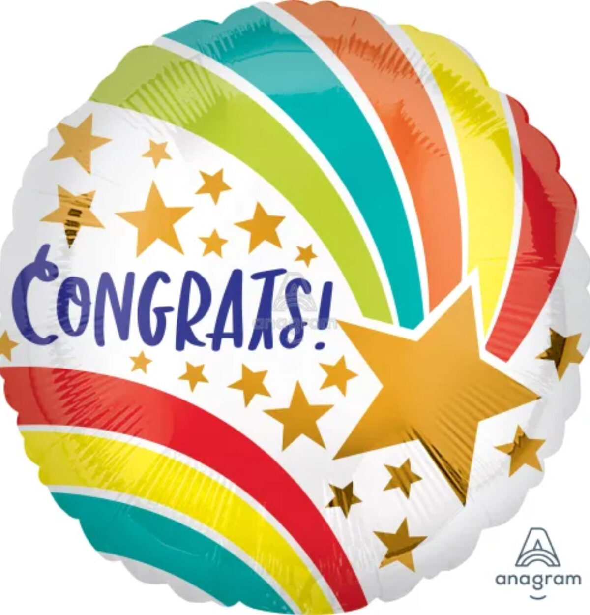 17" Congrats Shooting Star Balloon #490