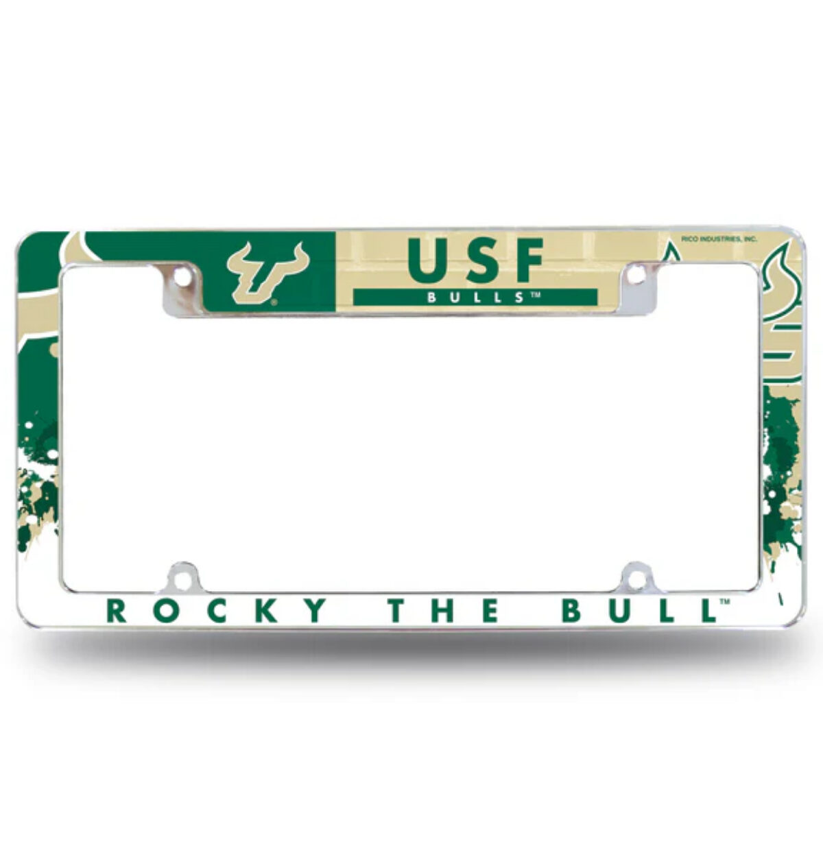 South Florida All Over Chrome Frame (Top Oriented)