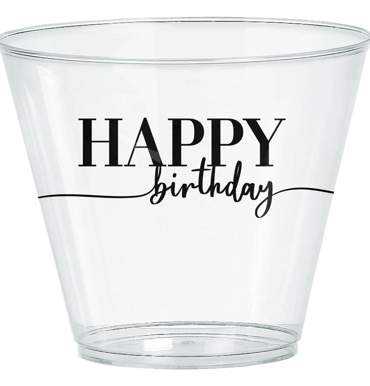 Party of The Ages 9 oz. Plastic Tumblers
