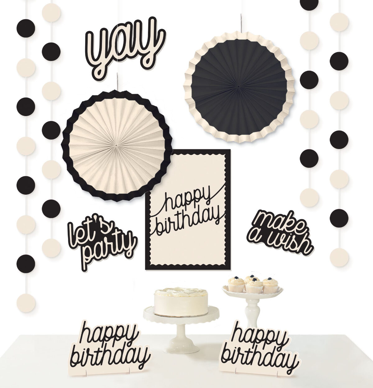 Birthday Chic Birthday Decorating Kit
