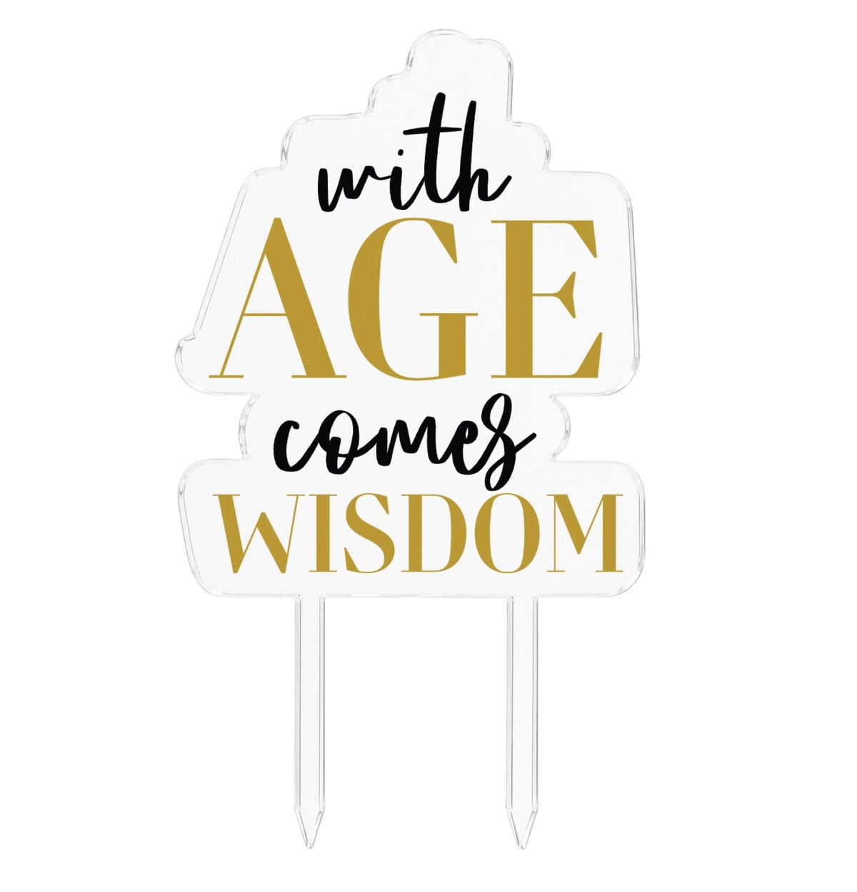 Party of The Ages Cake Topper