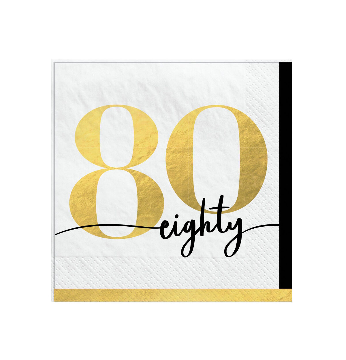 Party of The Ages Beverage Napkins - 80