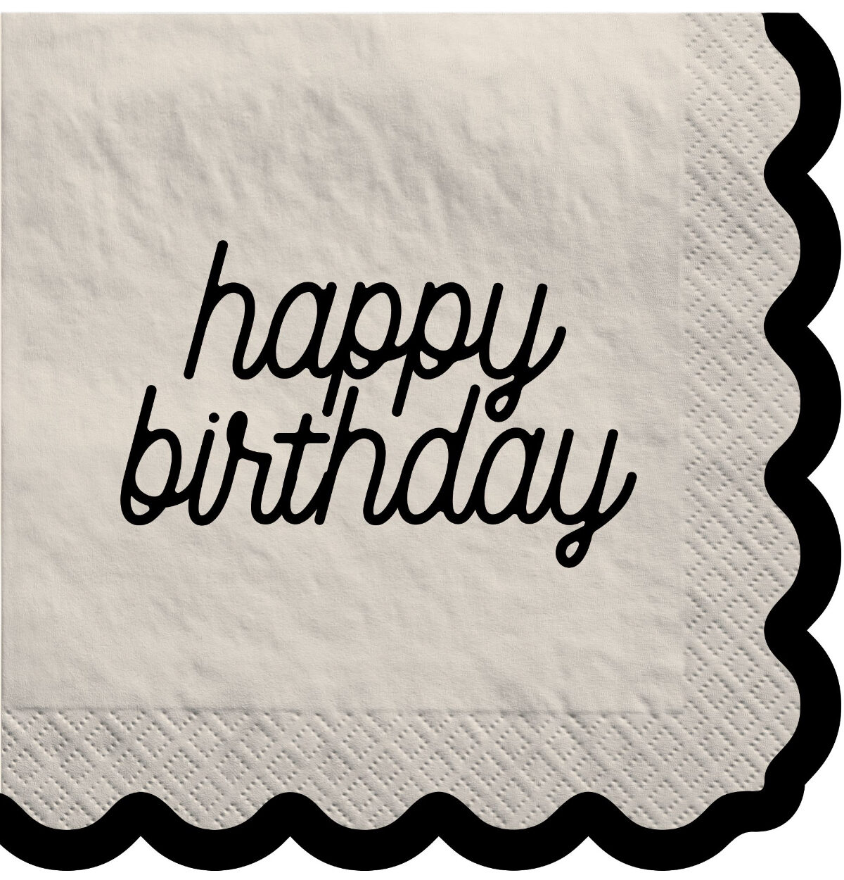Birthday Chic Luncheon Napkins 16 pcs.