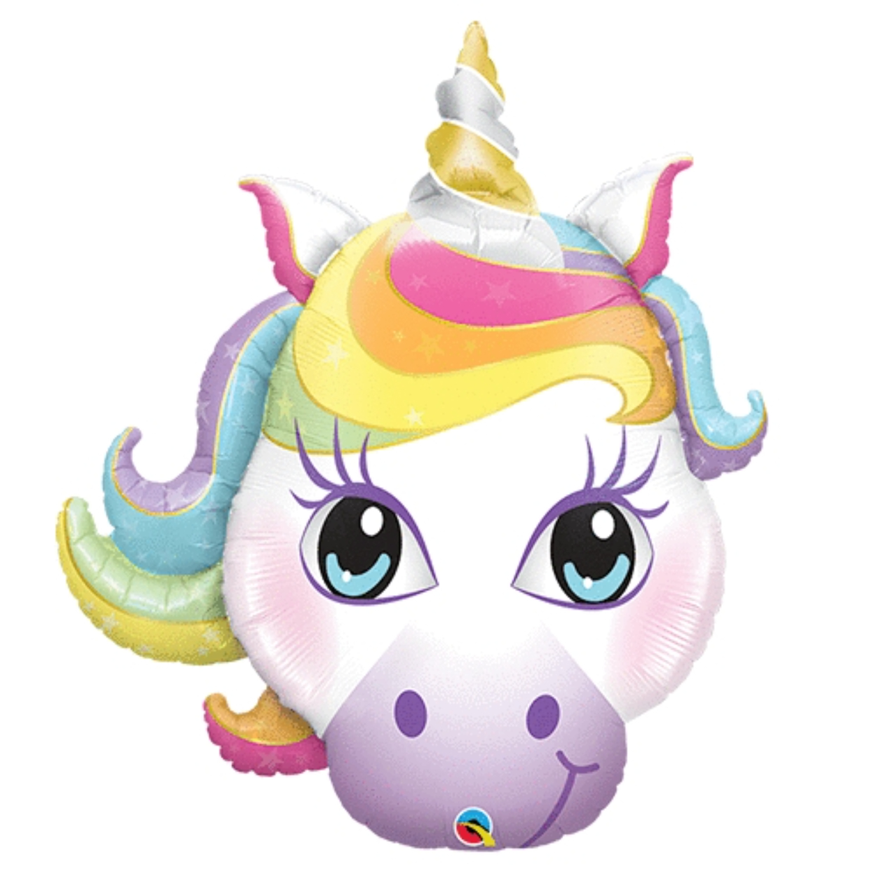 BW_Image-899-1.jpg 38" Magical Unicorn Shape Balloon #204 - Image 1