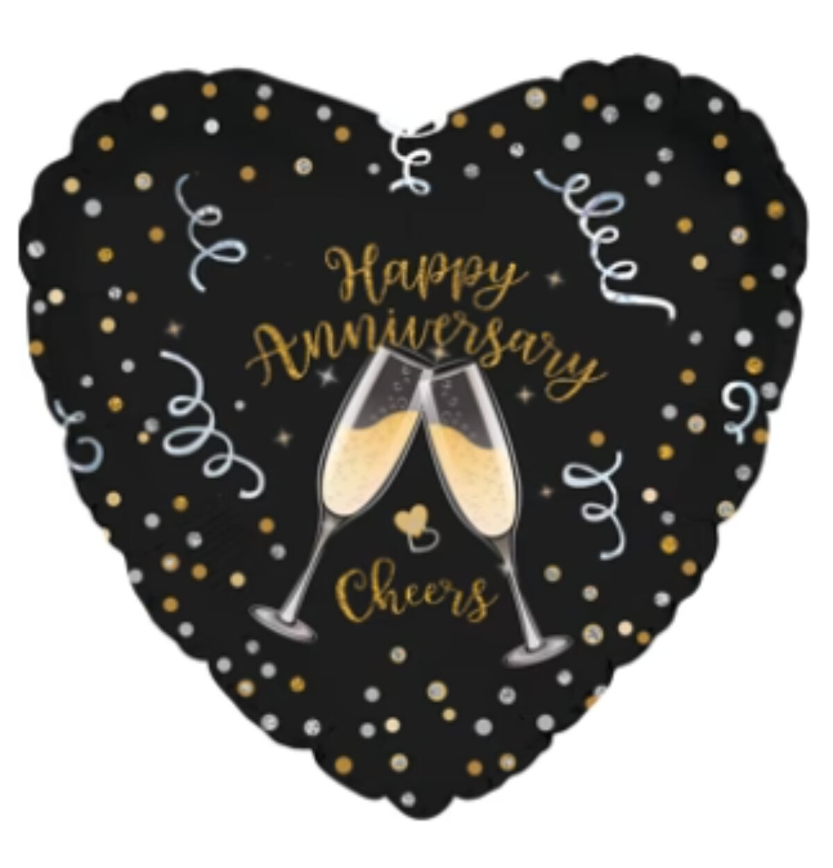 18" Anniversary Cheers & Confetti Balloon #395