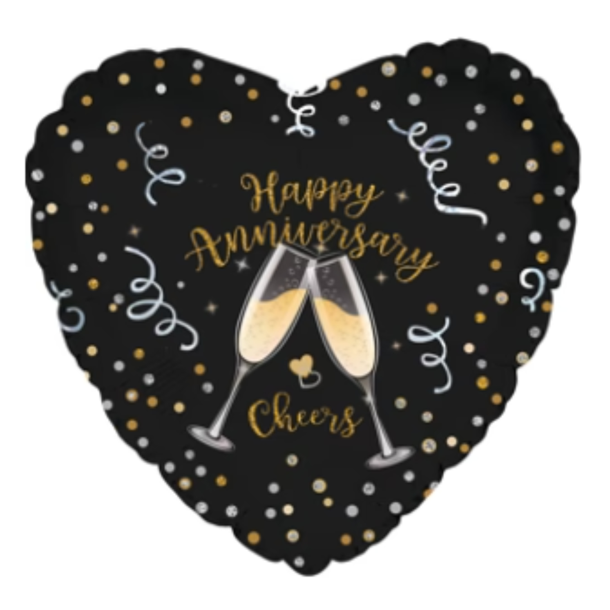 CTI_Anniversary_Cheers__98531.jpg 18" Anniversary Cheers & Confetti Balloon #395 - Image 1