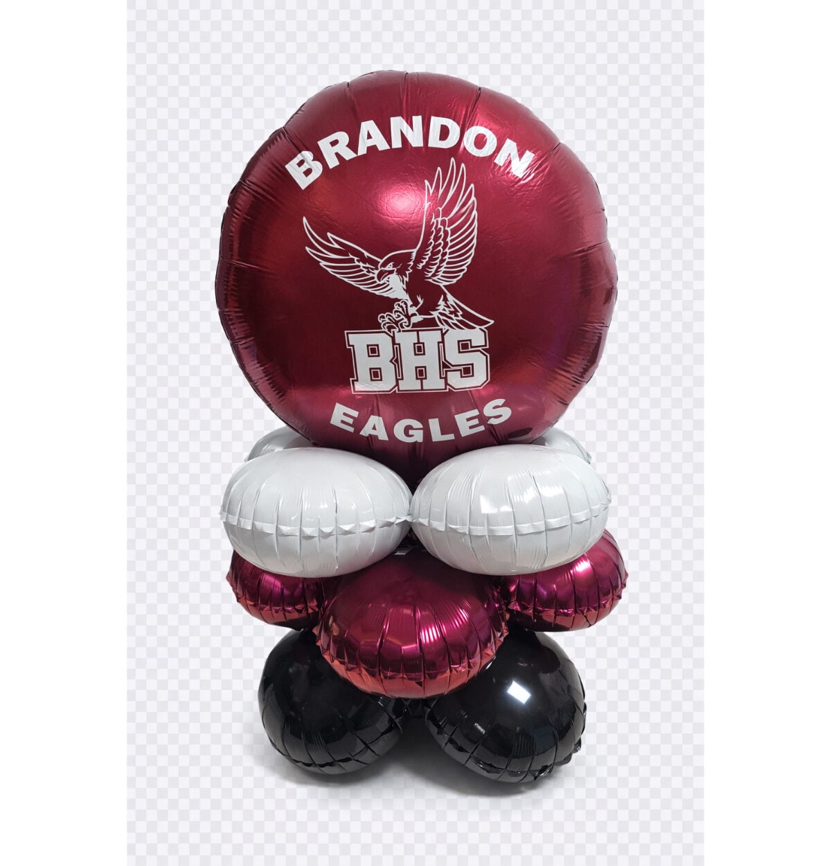 Brandon High School Mylar Centerpiece