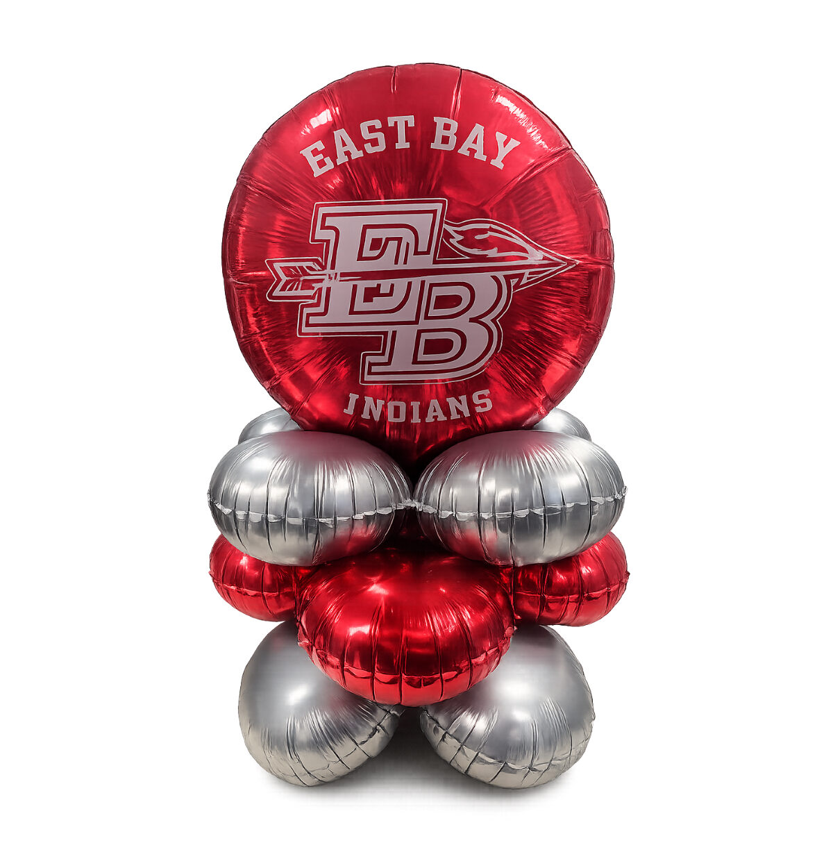 East Bay High School Mylar Centerpiece