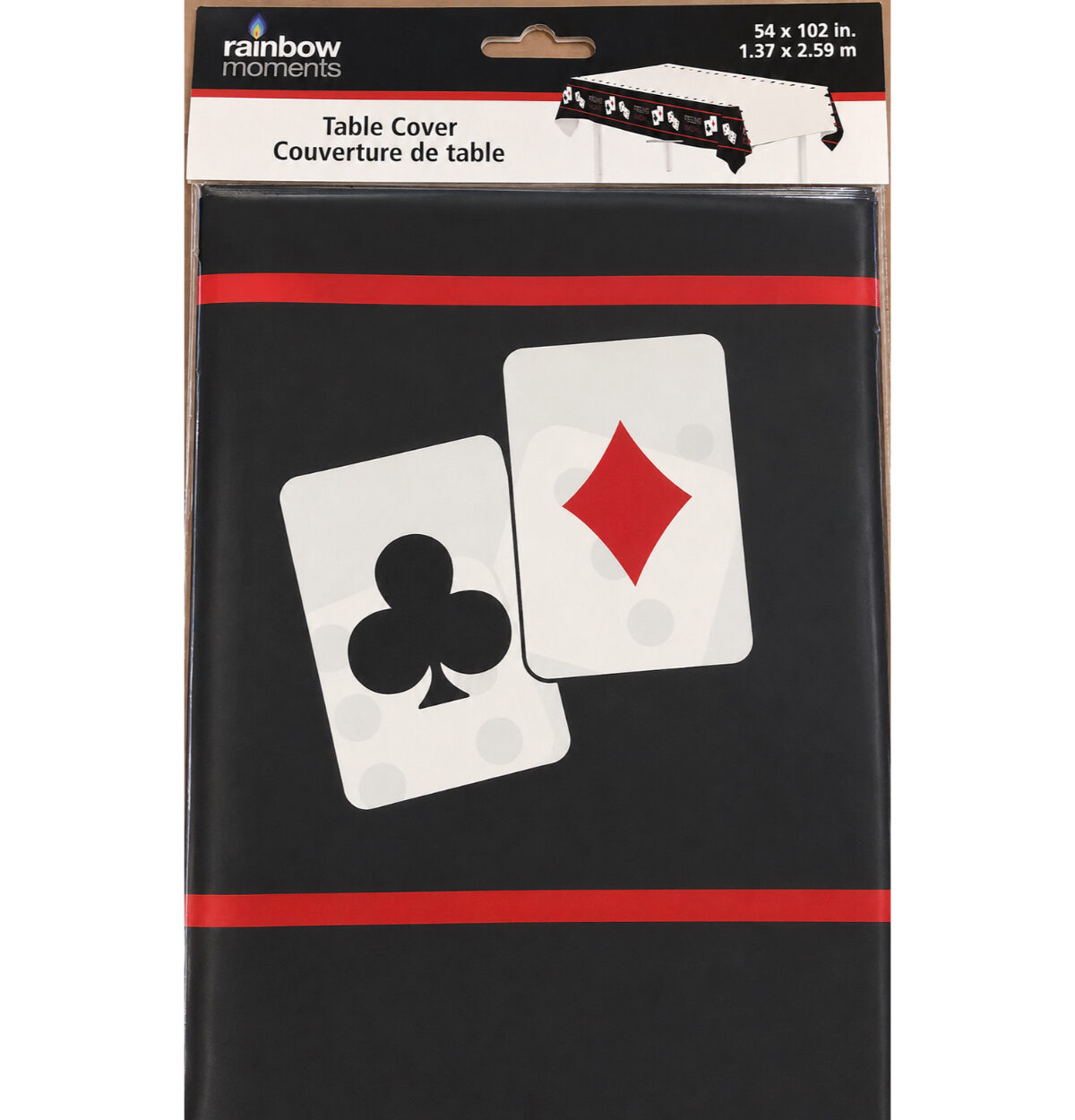 Casino Table Cover 54 x 102 in