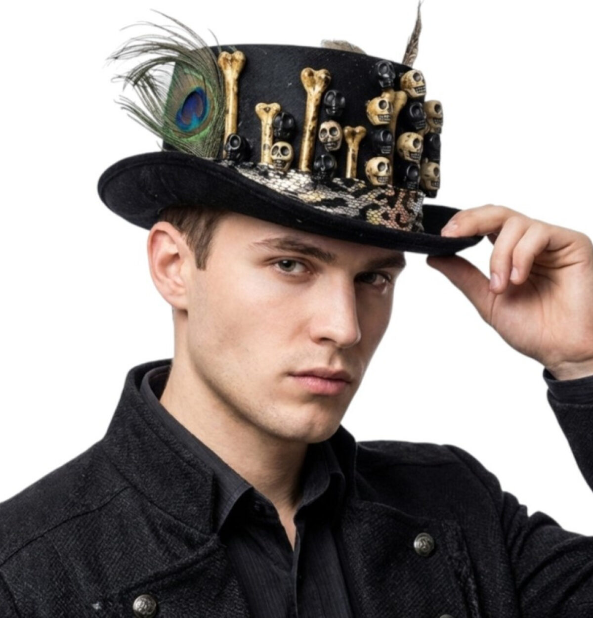 Skeleton Bone VooDoo Hat