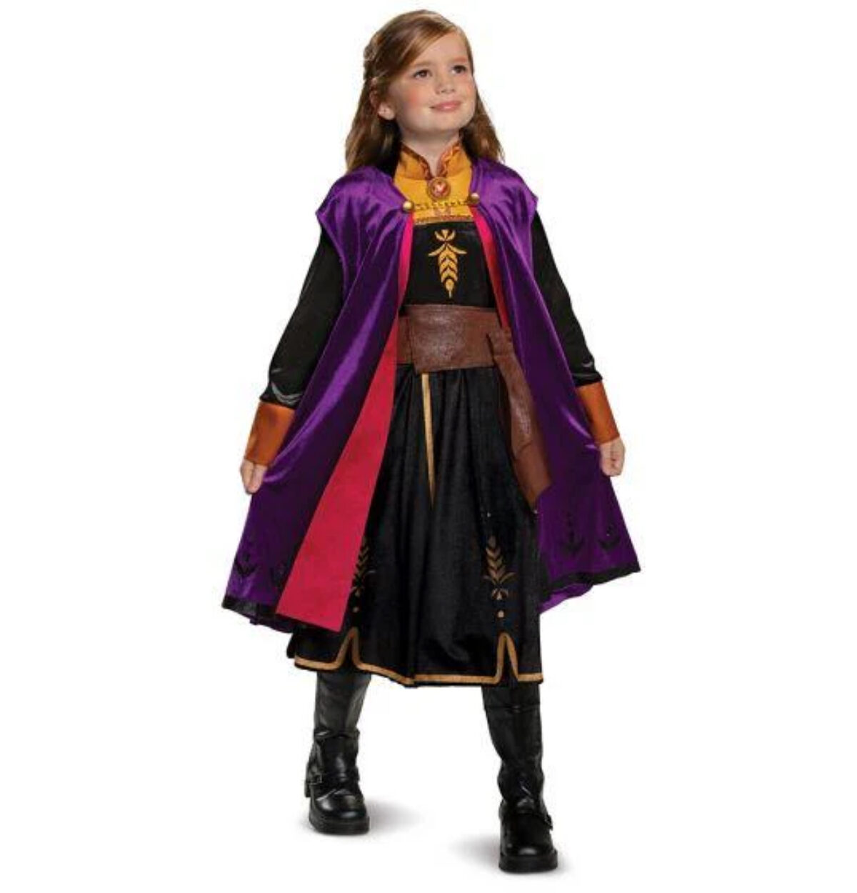 Frozen Anna Traveling Deluxe Adult Costume L 12-14