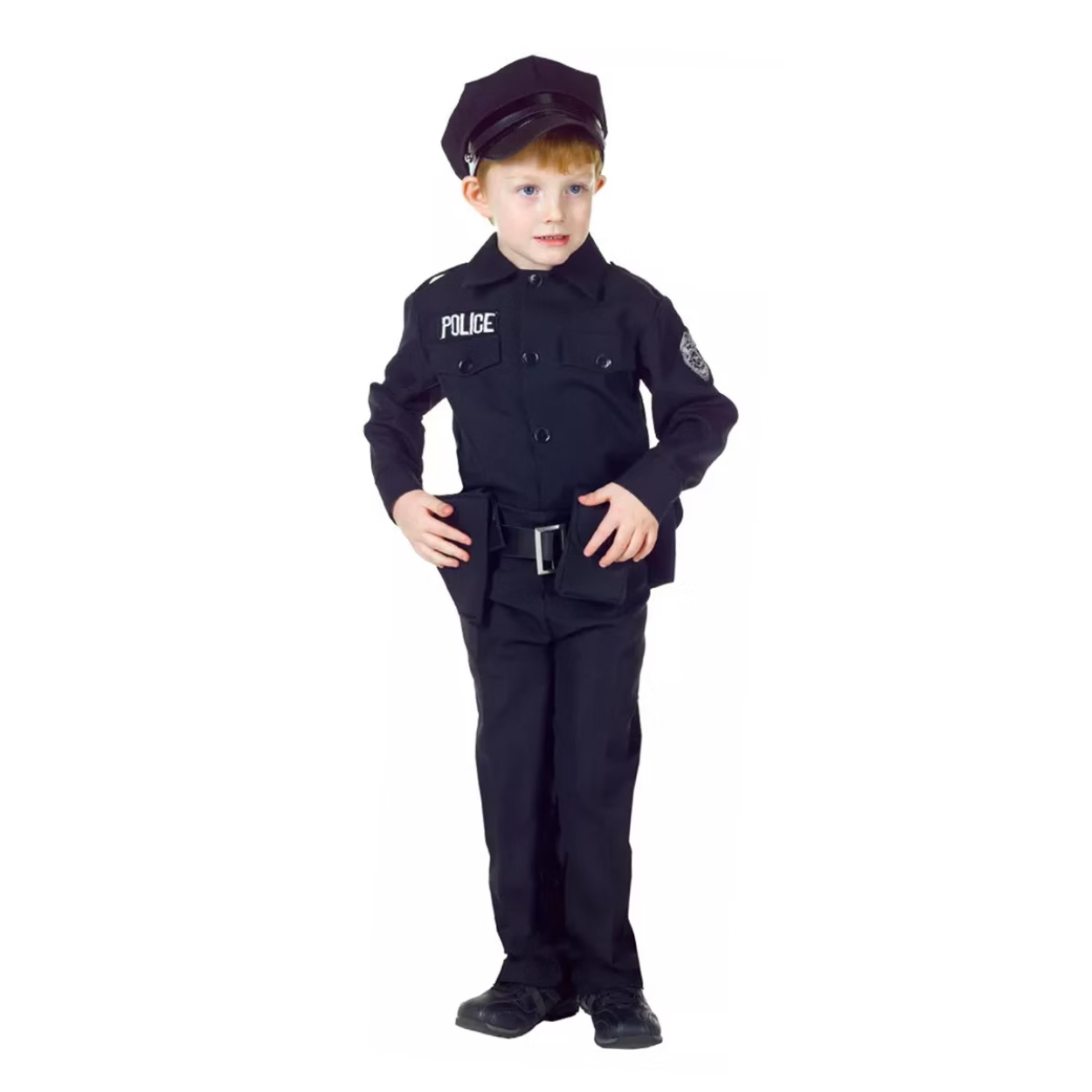 GUEST_5af54033-c4a1-4c12-83a2-1b69b86f4790.jpg POLICEMAN UNIFORM CHILD COSTUME - SMALL - Image 1