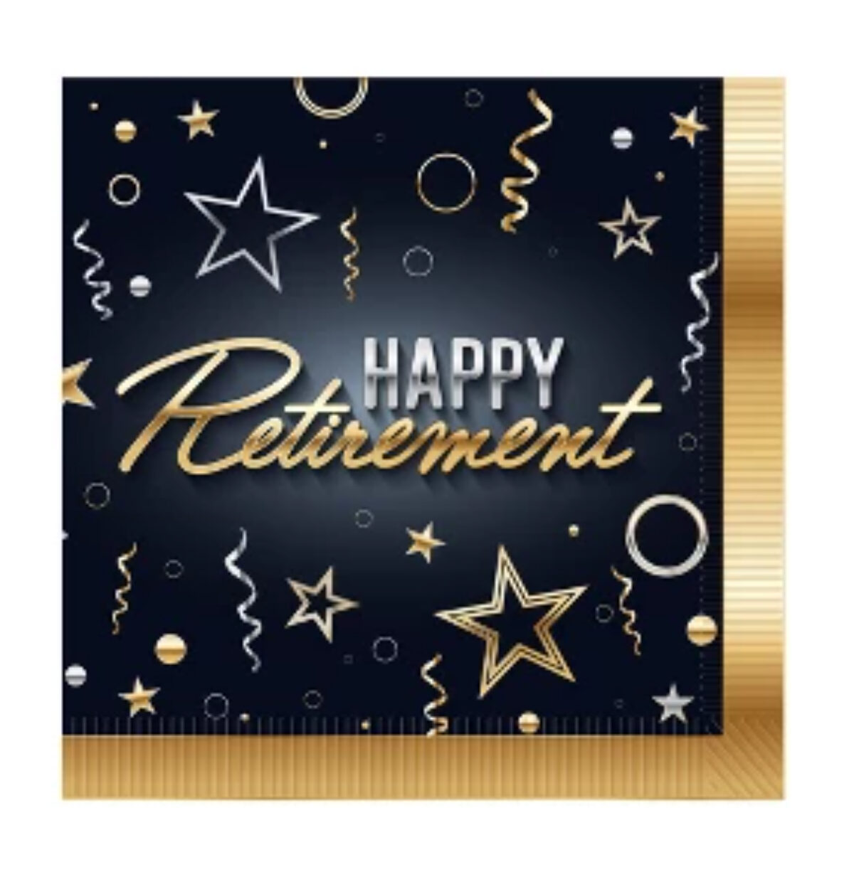 Happy Retirement Luncheon Napkins 16CT.