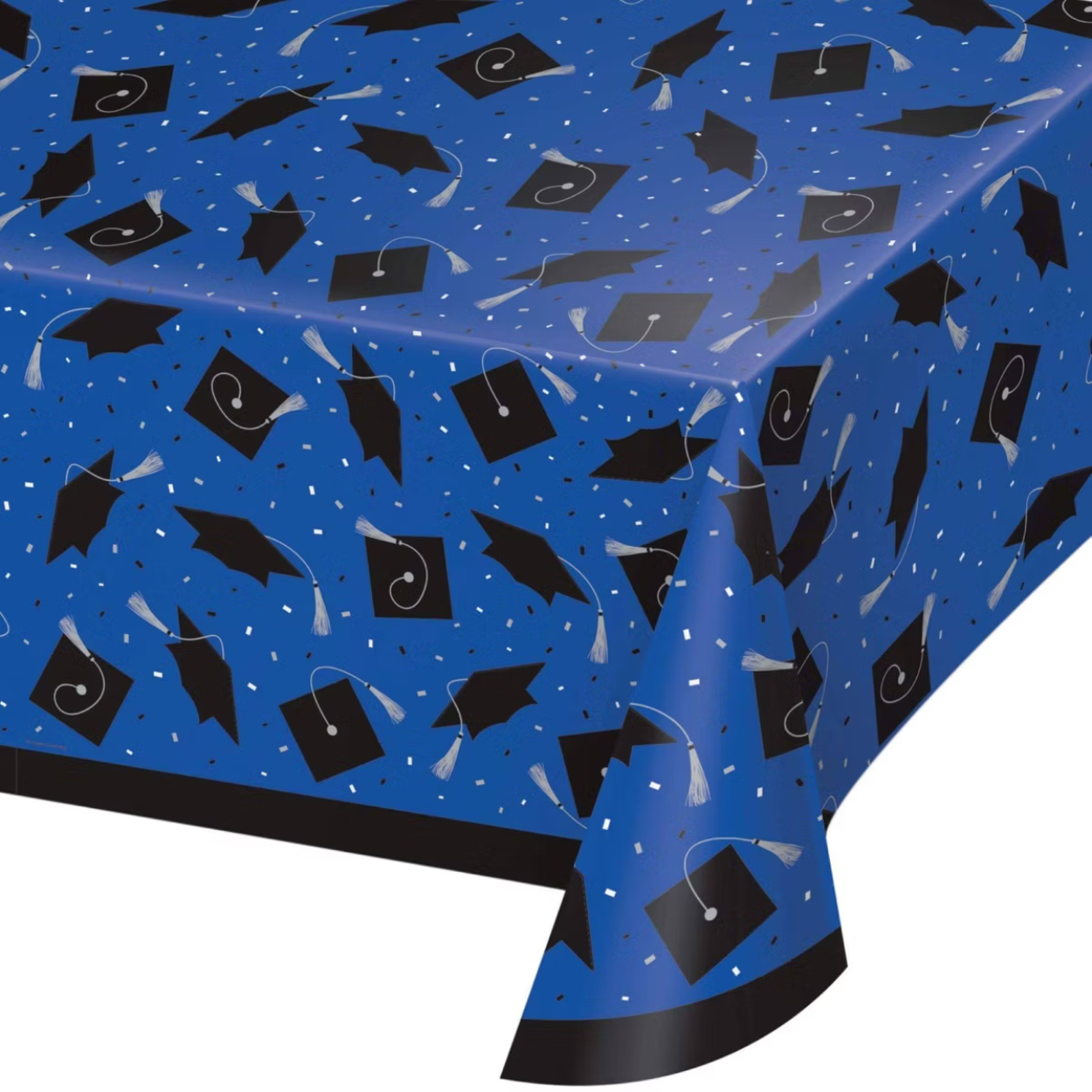 GUEST_e63df38b-dfe4-4b3f-8880-045f1ab84134.jpg SCHOOL SPIRIT COBALT BLUE TABLE COVER - Image 1