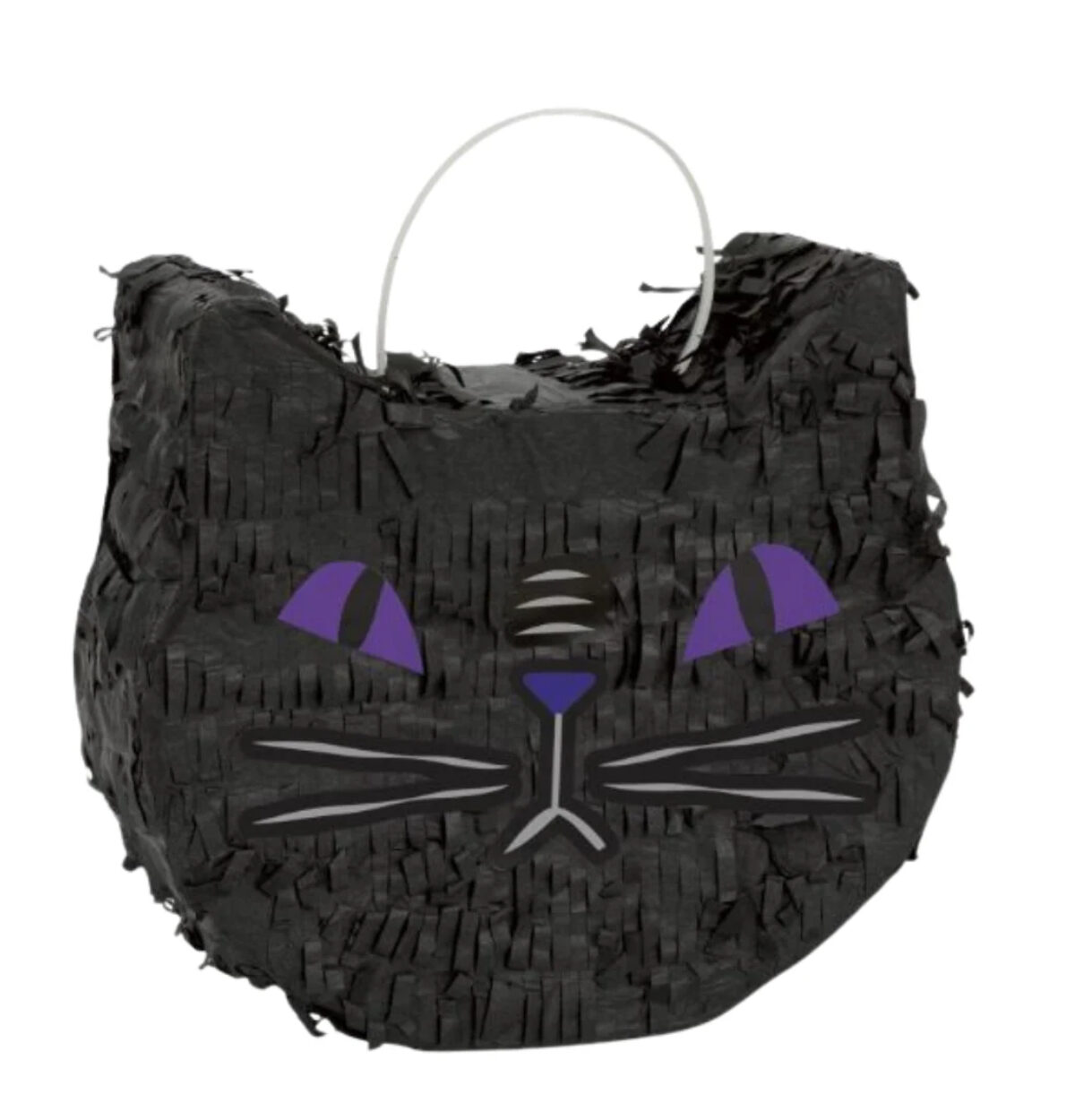 BLACK CAT FACE MINI PINATA