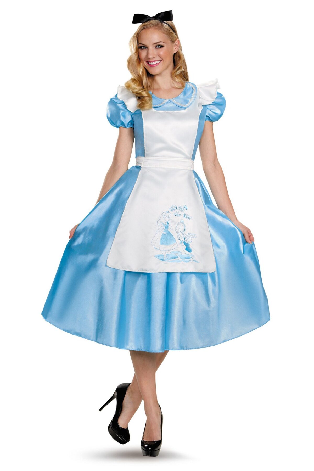 CLASSIC ALICE DELUXE ADULT COSTUME XL 18 - 20