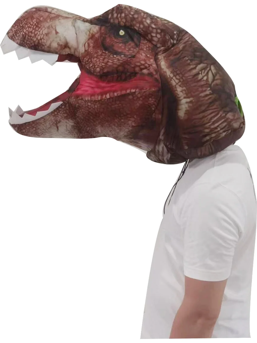 Inflatable-Photo-Real-Jurassic-T-Rex-Dinosaur-Head-Costume-Accessory_12e5f509-28fc-4f45-a047-c3f7986.webp Inflatable Photo Real Jurassic T-rex Dinosaur Head - Image 1