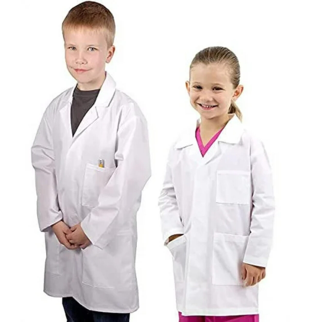 DOCTOR LAB COAT KID'S COSTUME SMALL 3-4