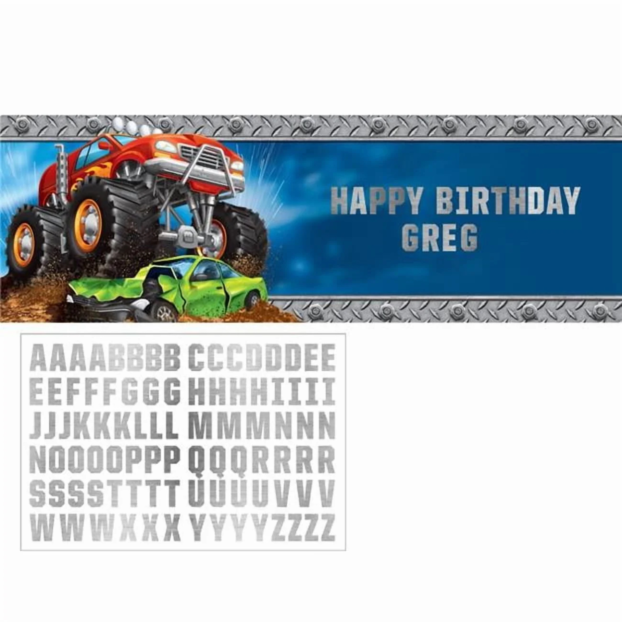 Monster-Truck-Rally-Giant-Party-Banner-Personalized_d9ee4af1-a615-4df1-be3e-b81637872282-d2c10b77439.jpg Monster Truck Rally Giant Party Banner - Image 1