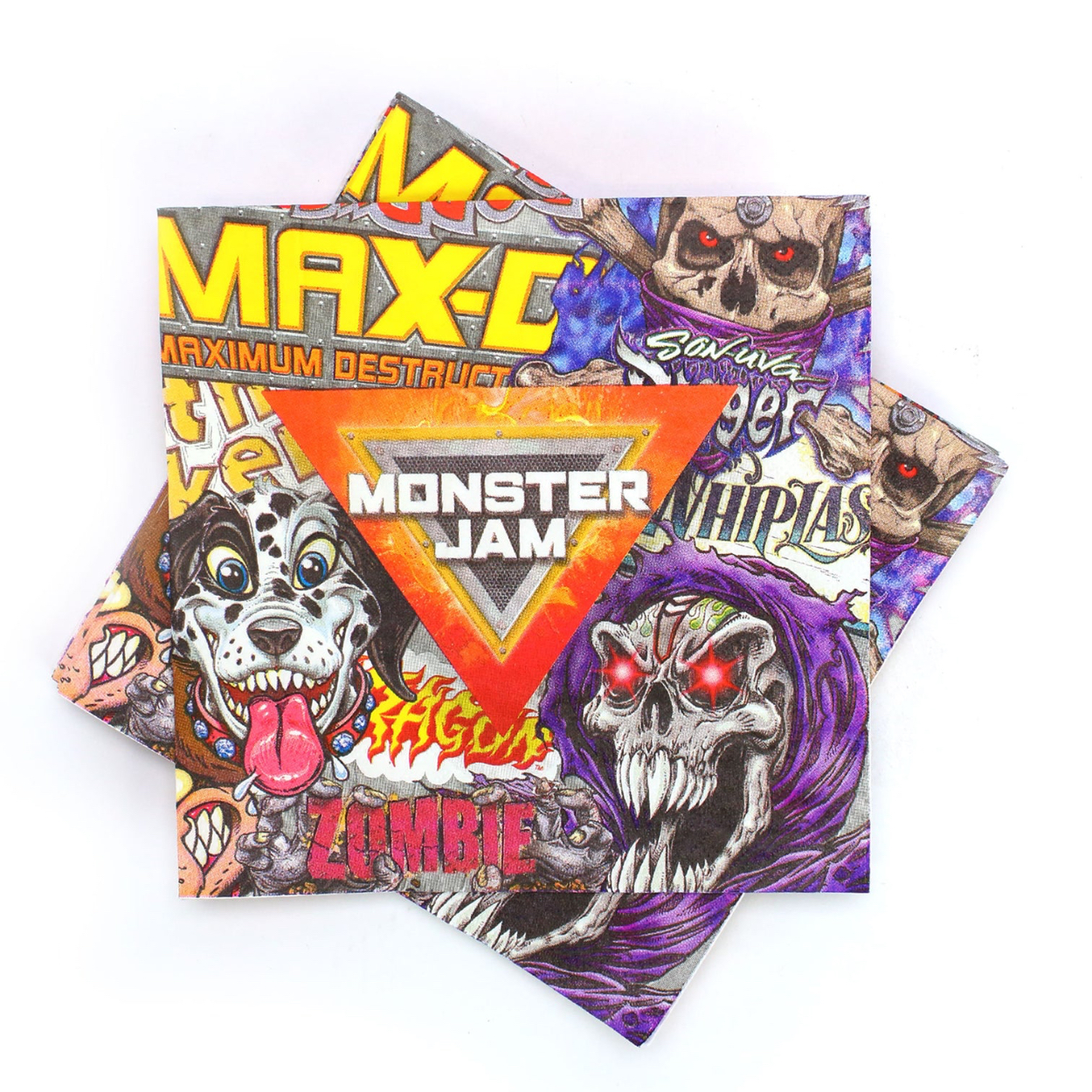 MonsterJam-Lunch-Napkins-2.jpg Monster Jam Lunch Napkins (Pack of 16) - Image 1