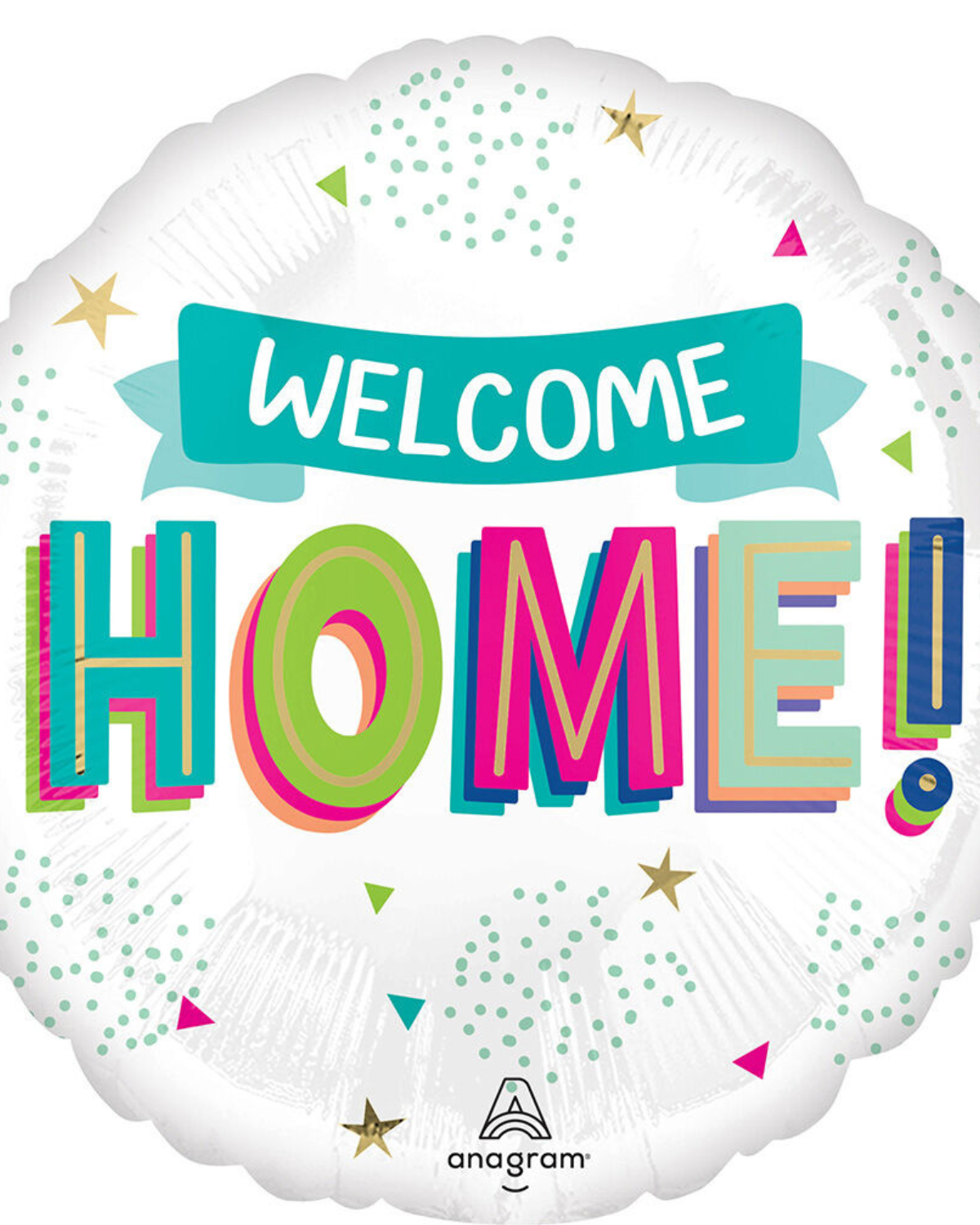 17" Welcome Home Balloon #384