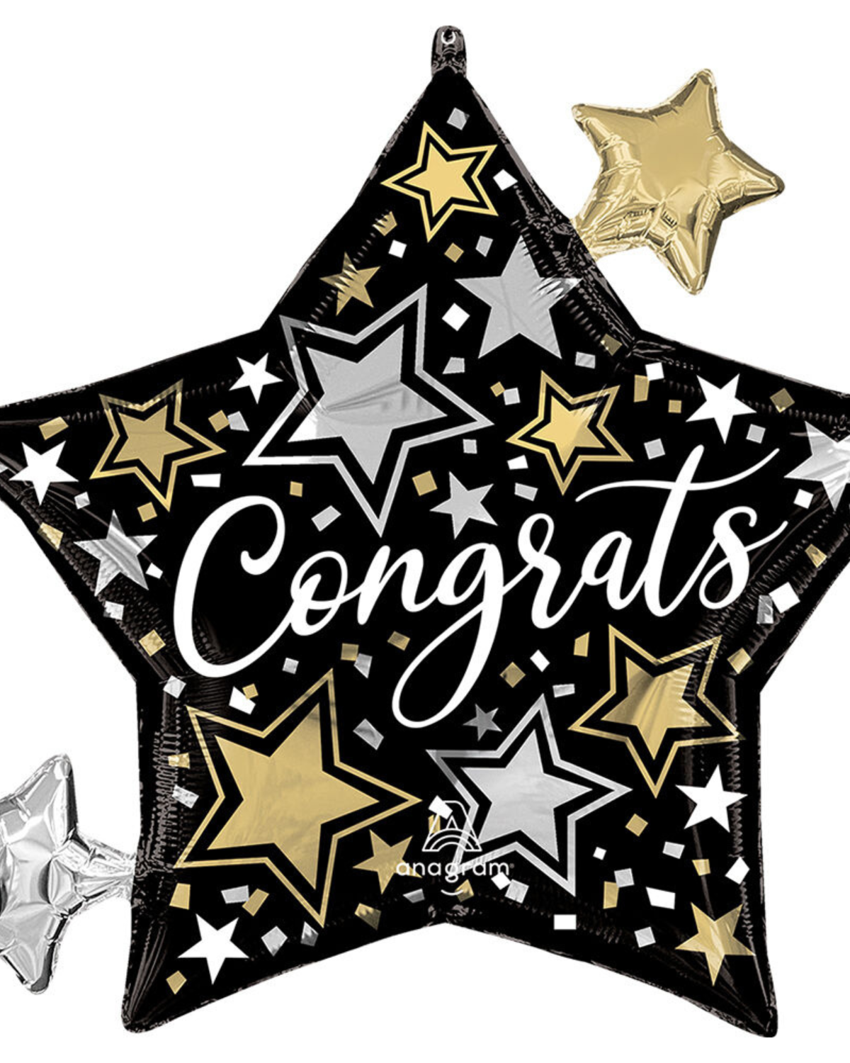 29" Congrats Stars Balloon Pkg.