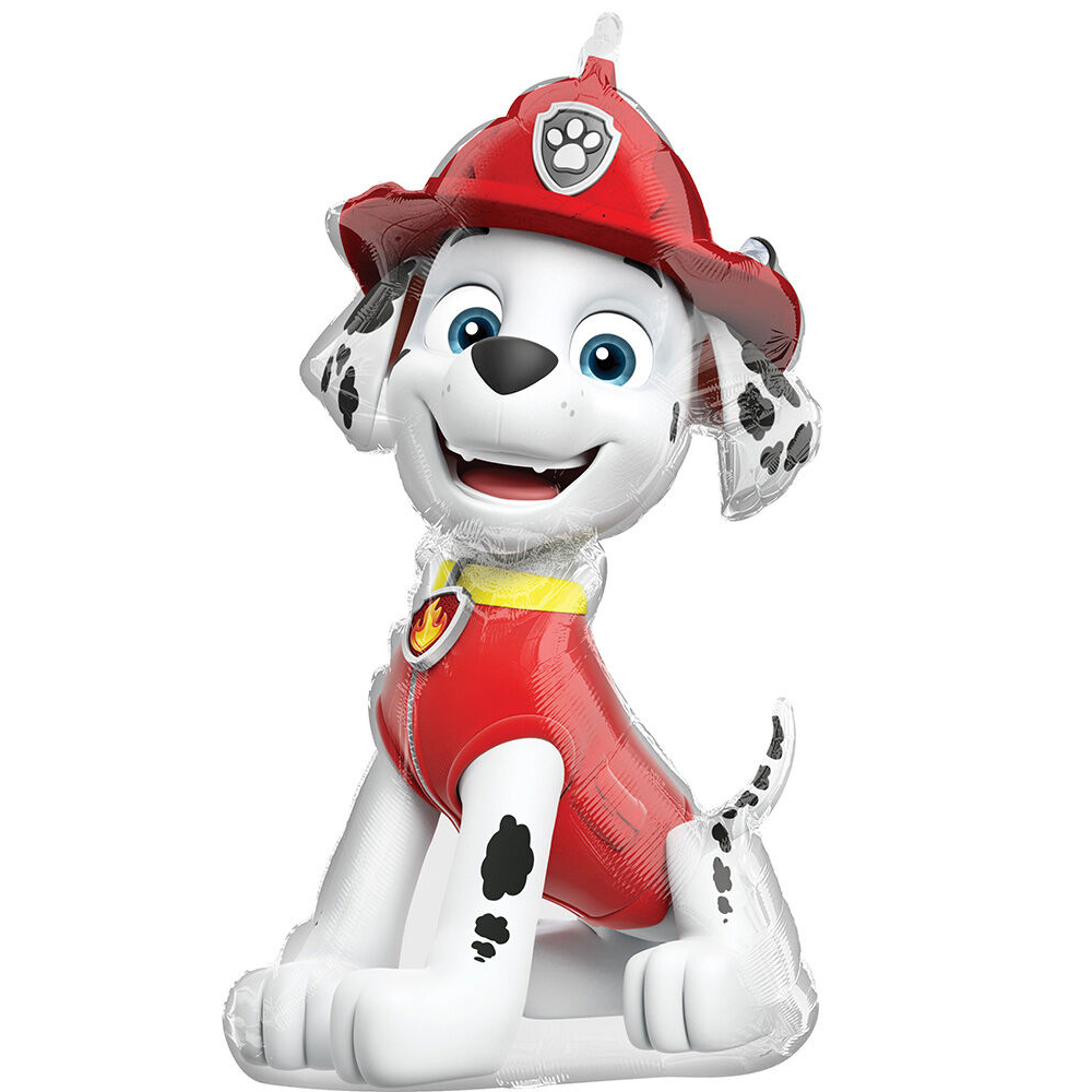 Mylar-Ba-1-2025-12-31T121524-192.png 33" Paw Patrol Marshall Balloon - Image 1