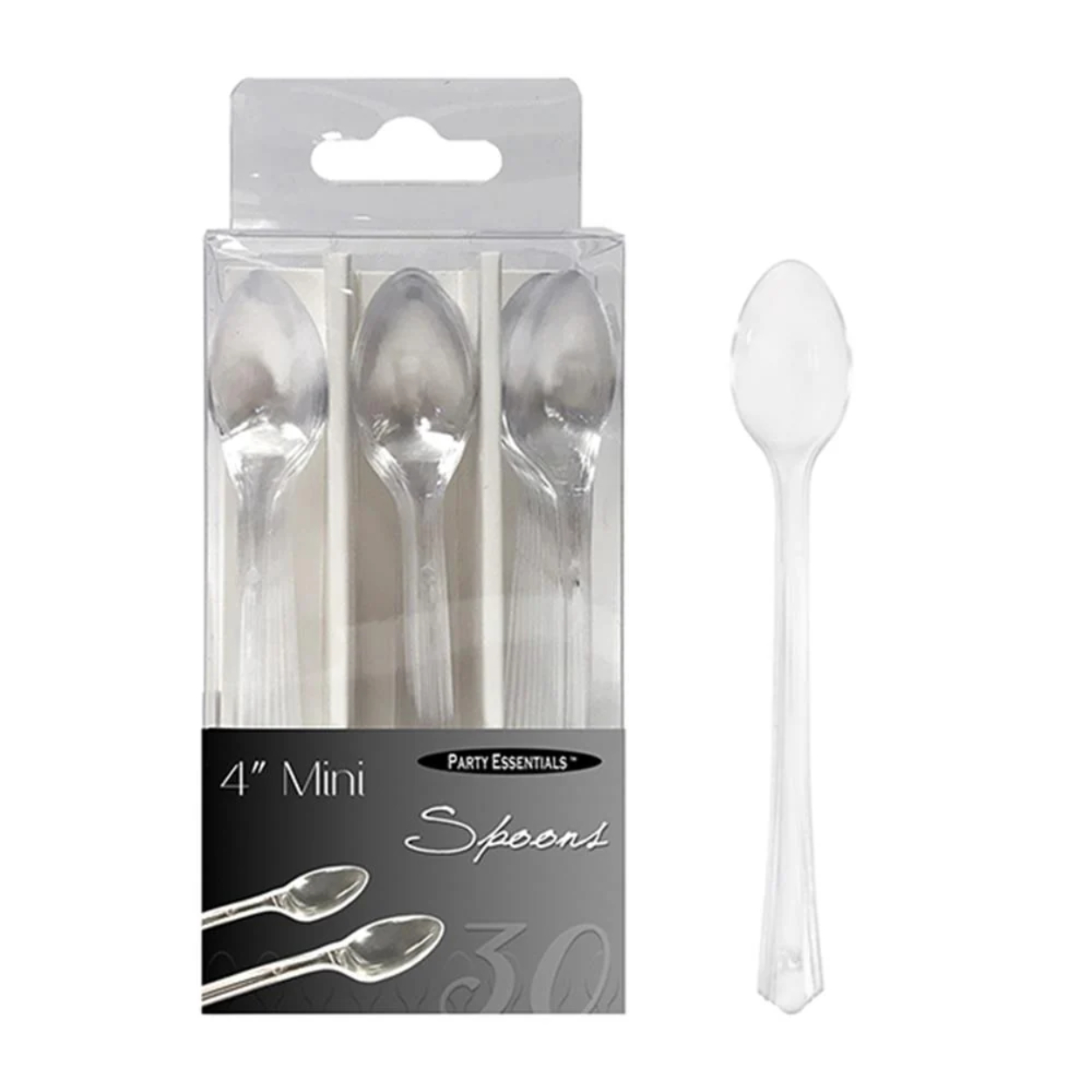 N216409-jpg.jpg Clear Mini Spoons - Image 1