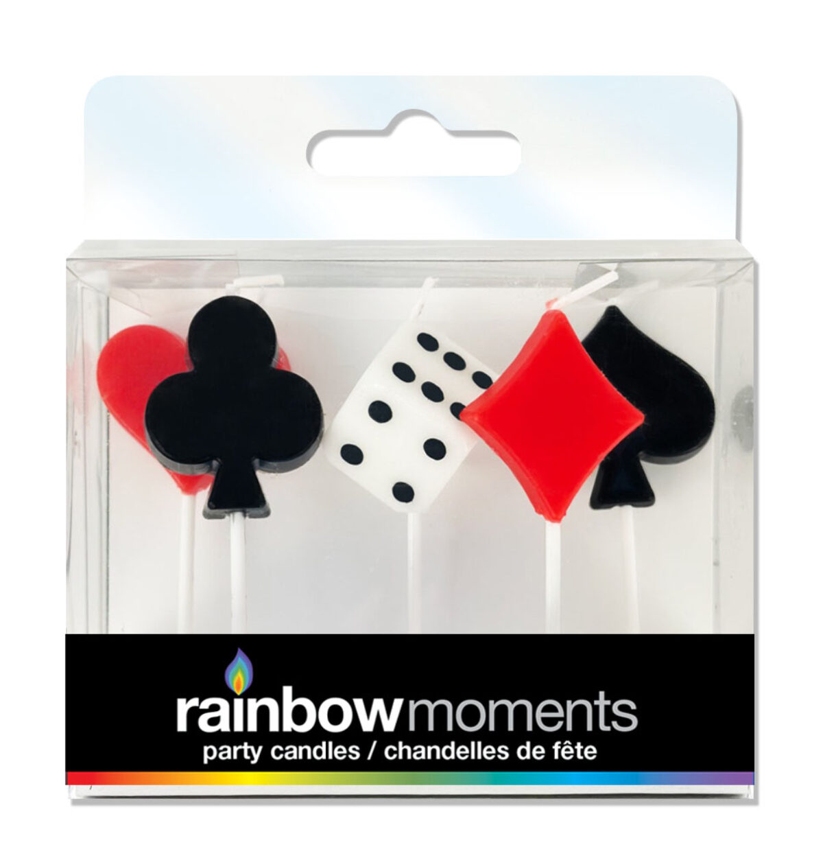 Casino Shape Candles Pack