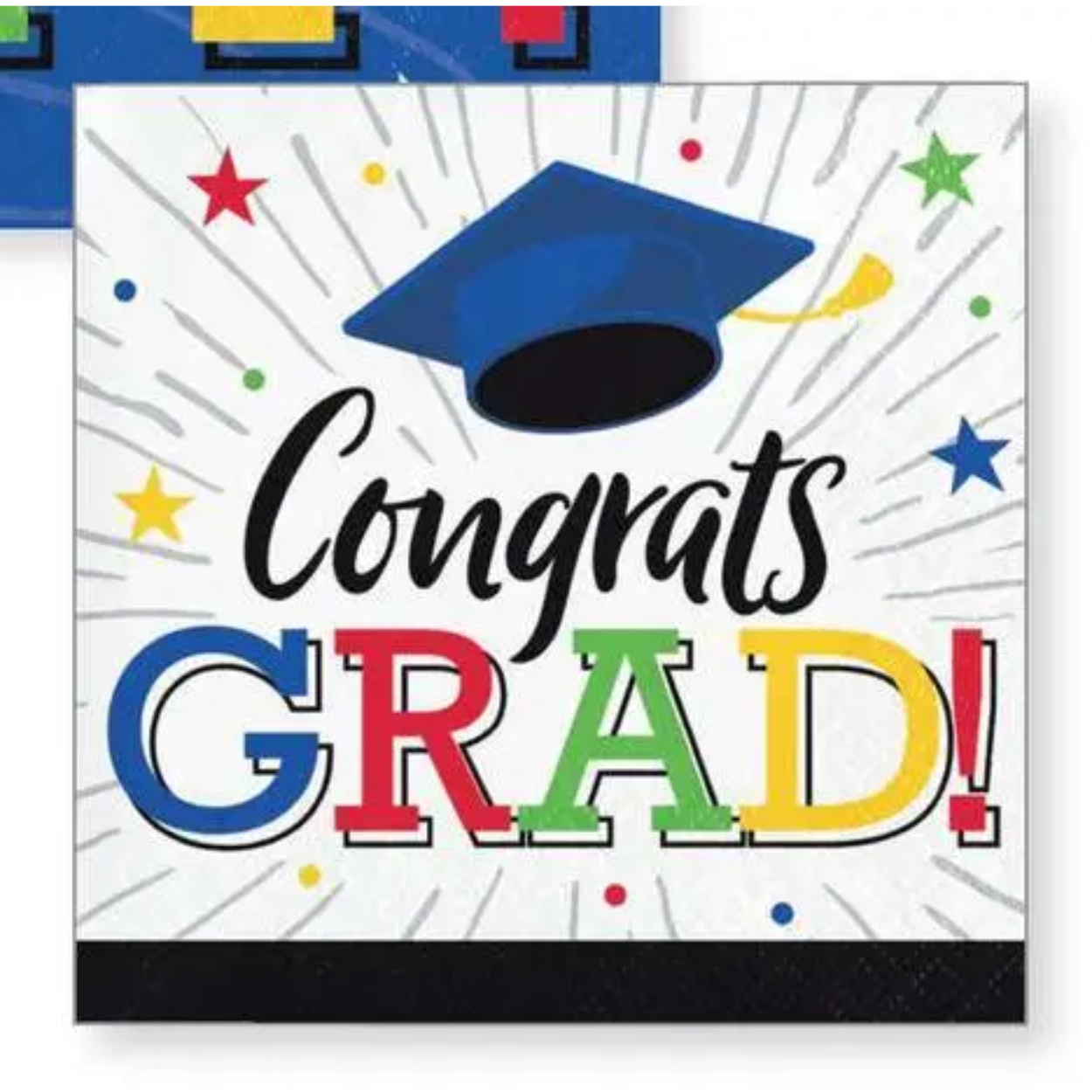 OIP-2-1.jpg HATS OFF GRAD LUNCH NAPKINS 16CT. - Image 1
