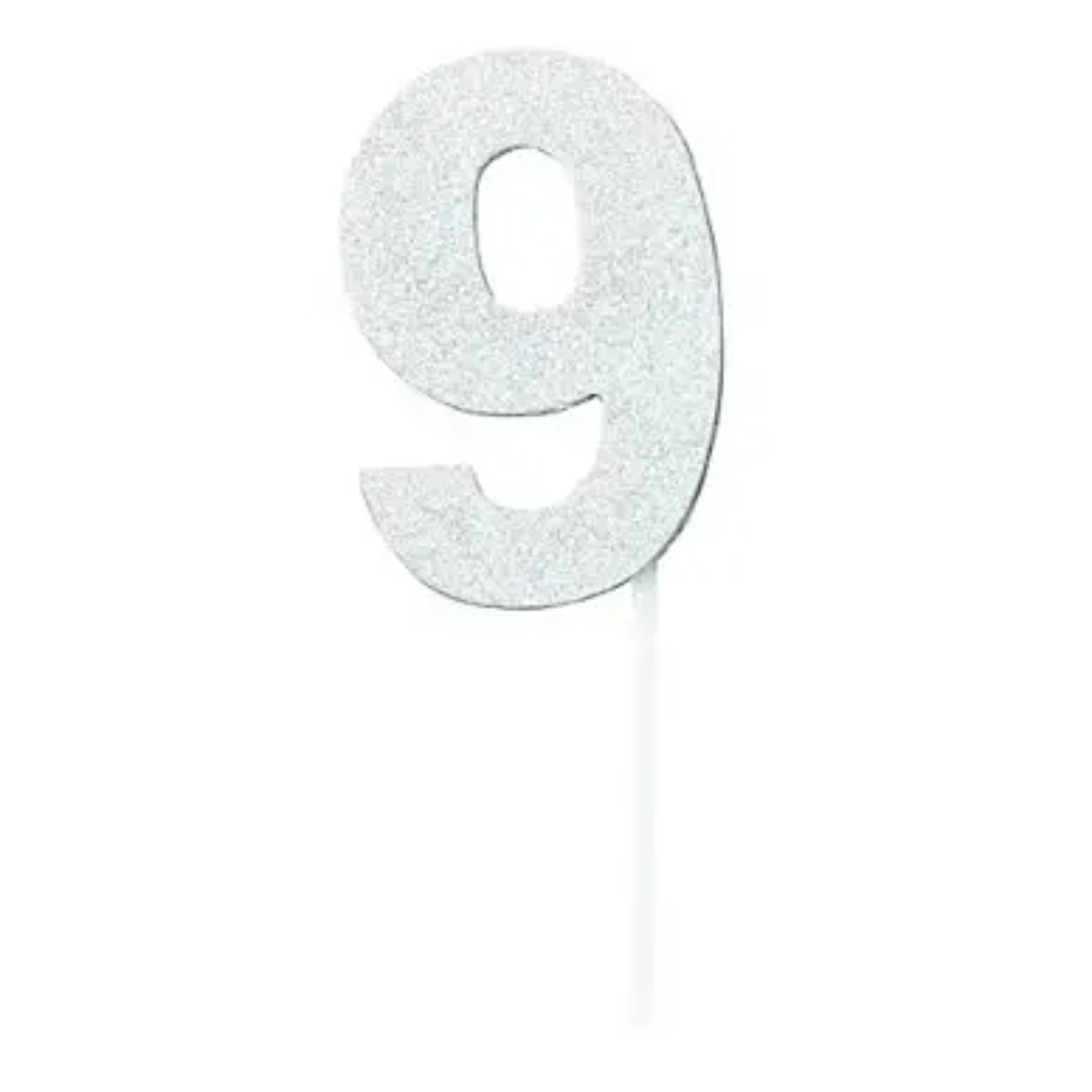 OIP-2026-07-30T145155-044.jpg Cake Topper Silver Diamond Number 9 - Image 1