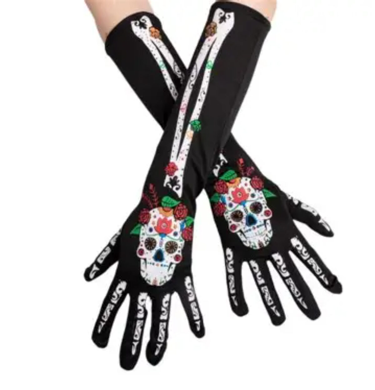 Day Of The Dead Gloves