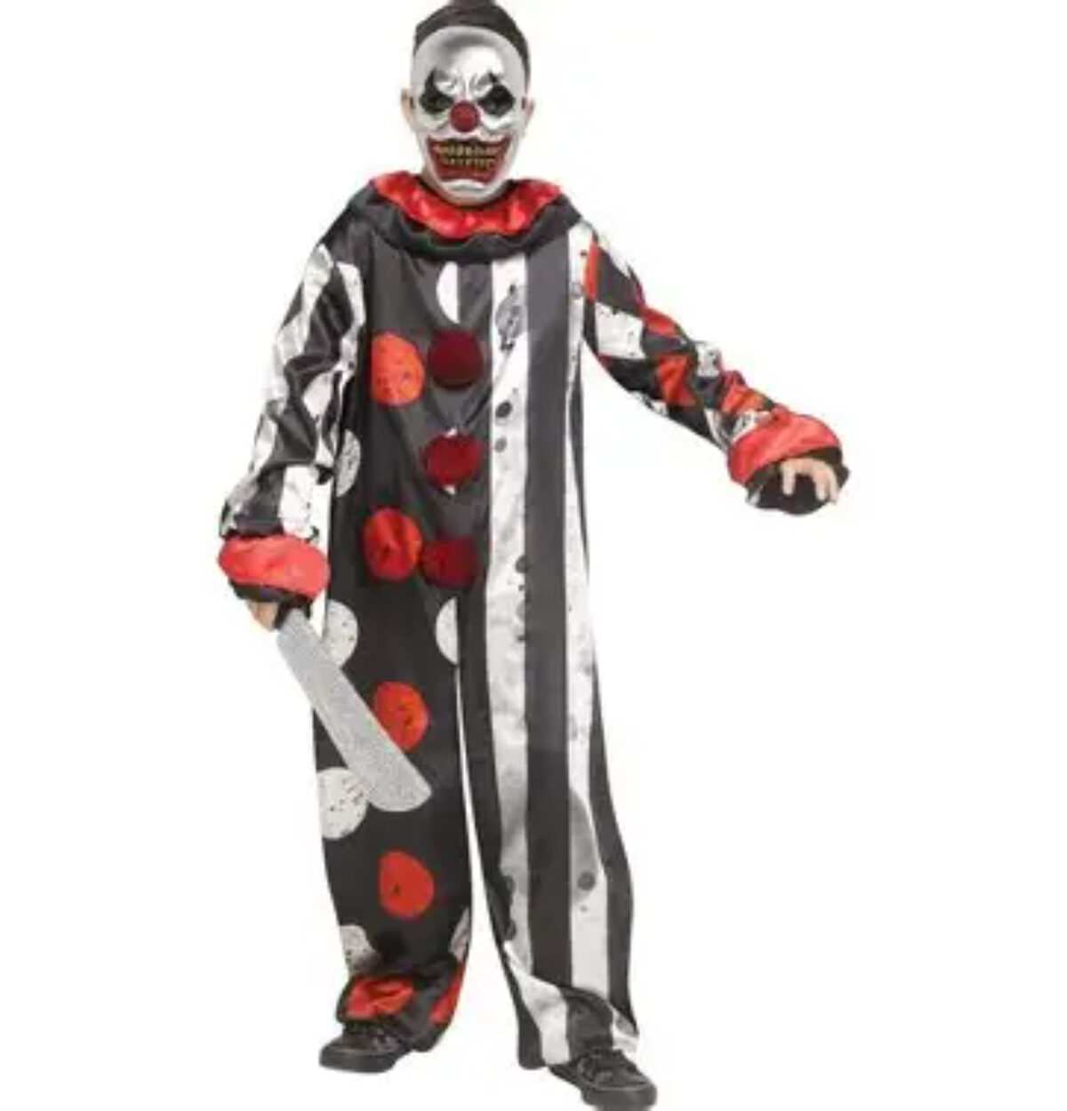 Big Top Bling Clown Child Medium 8-10