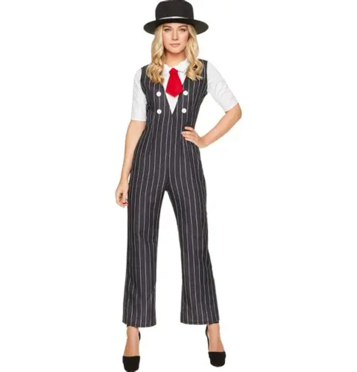 1920S GANGSTER GIRL MOB BOSS WOMEN'S COSTUME X-LARGE 18-20