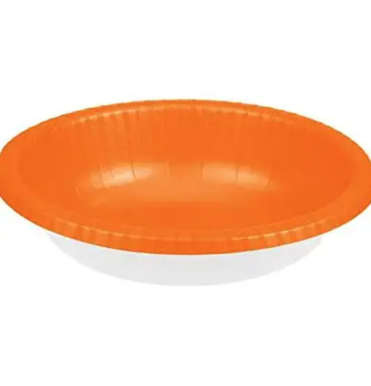 Sun-kissed Orange 20oz Paper Bowl 20ct.