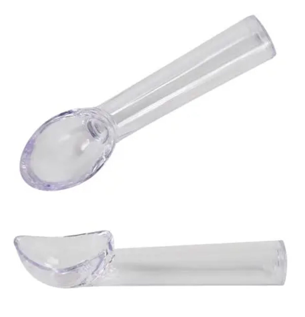 Clear Ice Cream Scoop