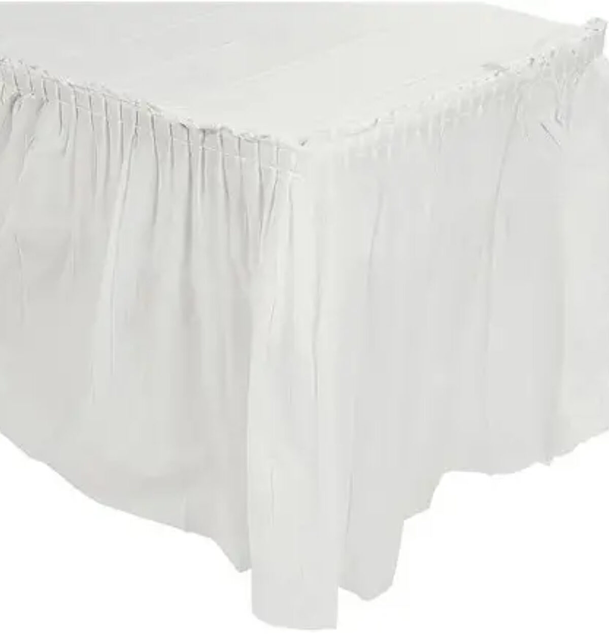 Clear Plastic Table Skirt 29in x 14ft