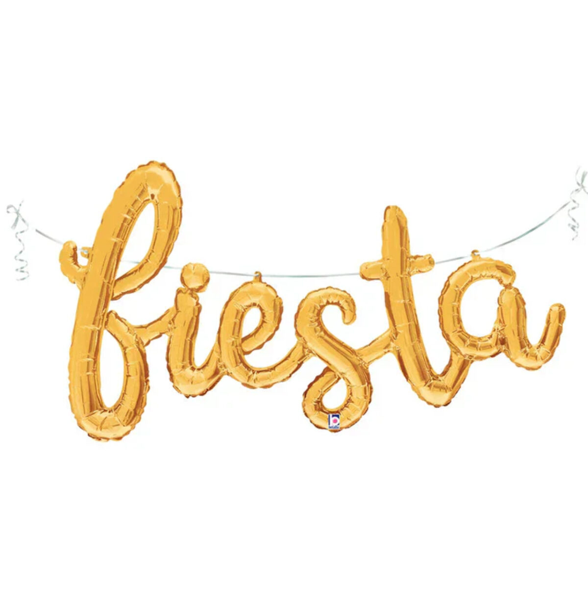 Cursive Balloon banner - Fiesta