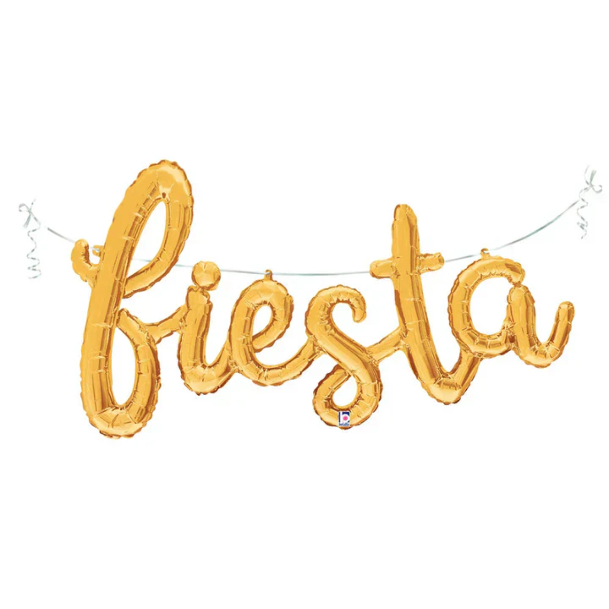 SS1722_69d2cb6a-c26f-464c-84d8-6f35aa947d79.jpg Cursive Balloon banner - Fiesta - Image 1