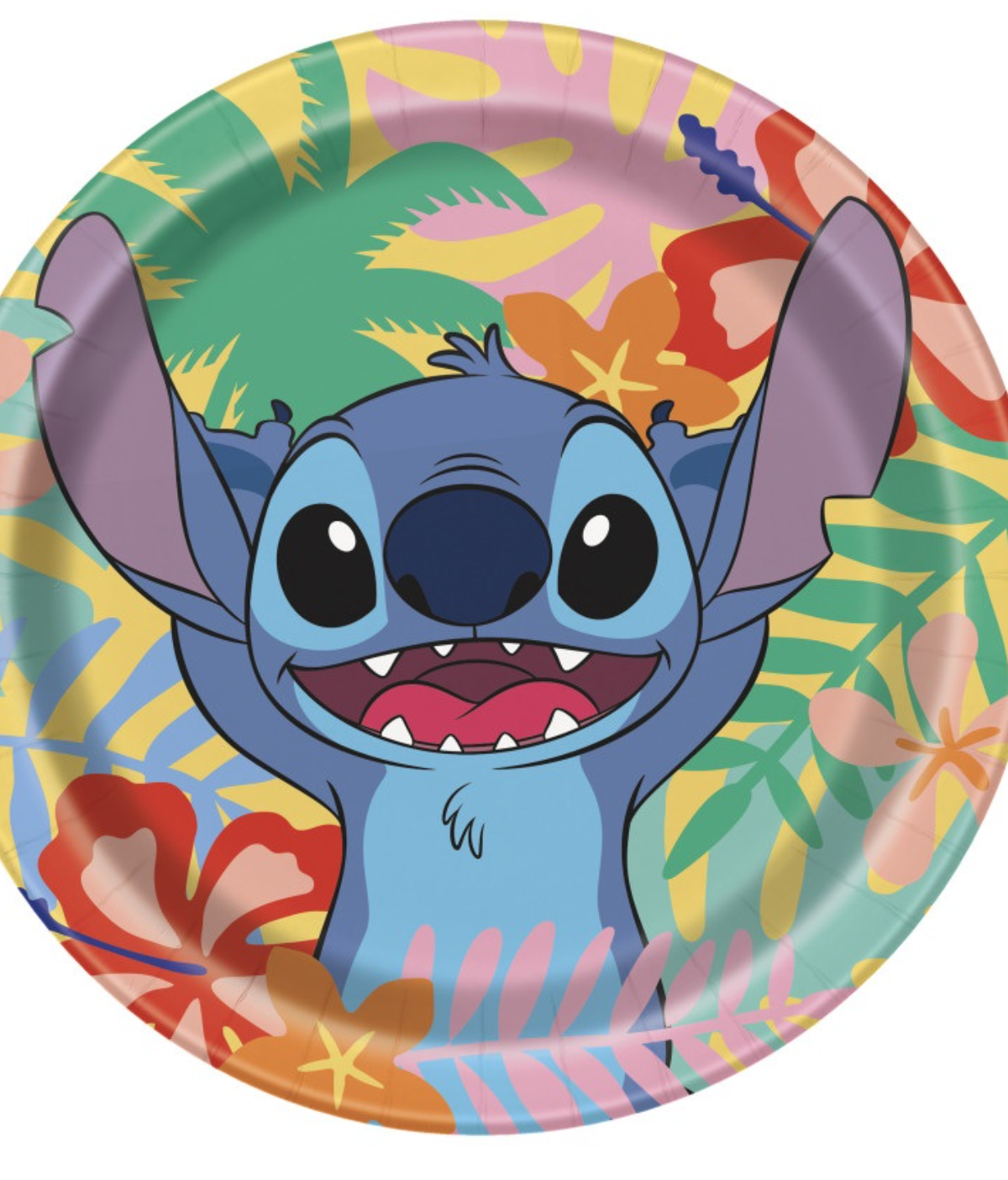 Disney Stitch Round 7" Dessert Plates 8ct.